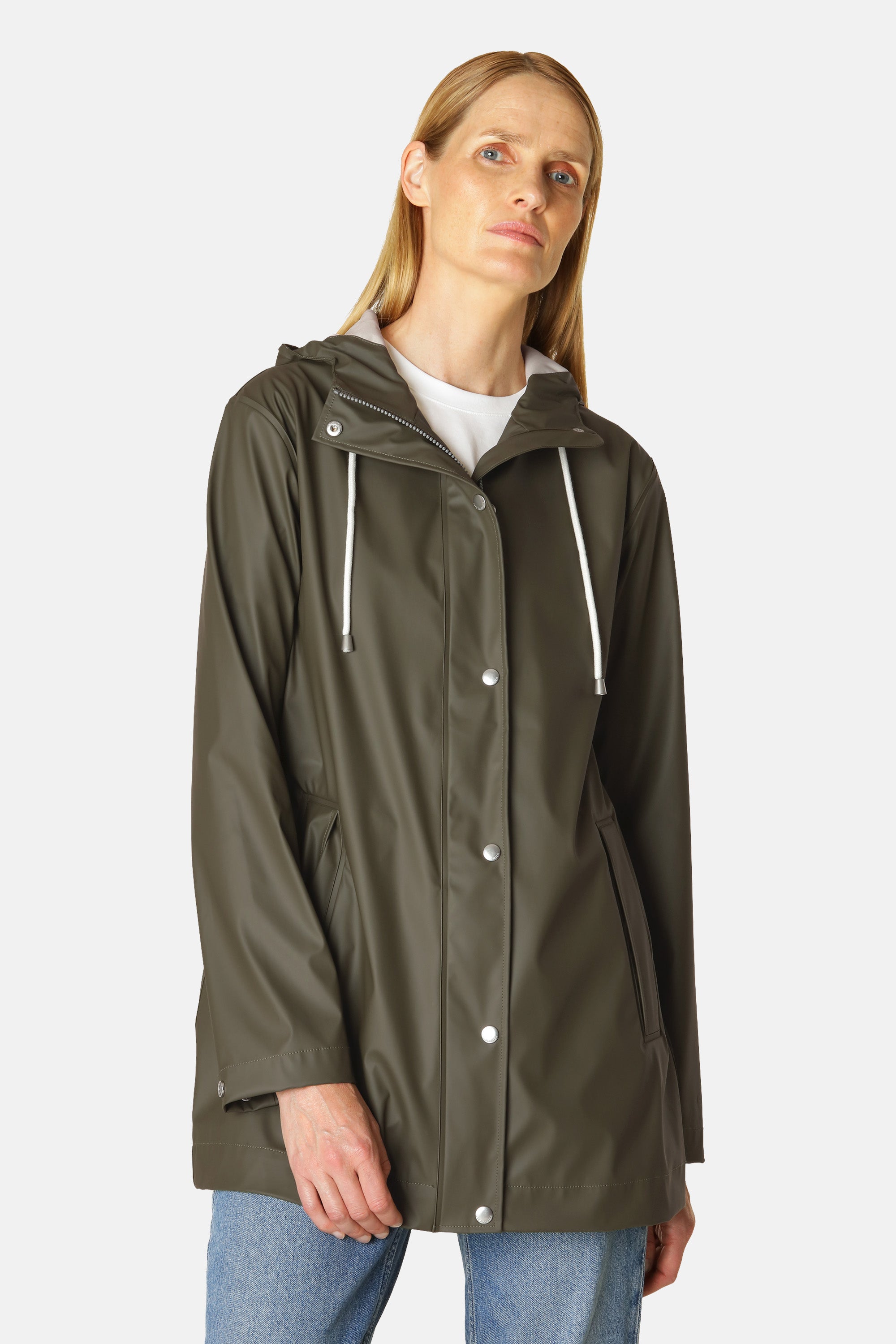Ilse Jacobsen Hornbæk Rain Rain Jacket Rain jacket 410 Army